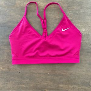Nike Women’s size M Hot Pink Dry-Fit Sports Bra